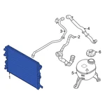 For Dodge Hornet 2023-2025 68475897AB Radiator New. Price: $512.59.