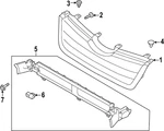 Genuine Subaru Shutter 52819SJ400 New. Price: $313.89.