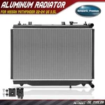 Plastic+aluminium Radiator For Nissan Pathfinder 2022 2023 2024 V6 3.5L Downflow New. Price: $188.99.