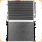 Aluminum Radiator & Condenser Cooling Kit For 2005-08 Dodge Magnum/chrysler 300 New. Price: $136.18.