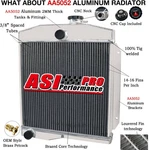 3ROWS Radiator For 1955 Jeep Willys /1959-1971 CJ3,CJ5 CJ6 F-134 Cyl Mt New. Price: $159.00.