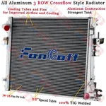 Row Aluminum Radiator For 2018-2023 Jeep Wrangler Jl Gladiator 3.0L 3.6L New. Price: $149.00.