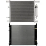 Ac Condenser Cooling Kit & Aluminum Radiator For 2012-2018 2019 Nissan Versa New. Price: $95.99.