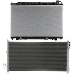 For 2003-2007 Nissan Murano Aluminum Radiator & A/c Condenser Set New. Price: $120.80.