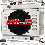 Asi 3 Row Radiator Shroud Fan For 1969-1970 Chevrolet Biscayne Impala Bel Air V8 New. Price: $229.00.