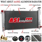 Aluminum Radiator For Dodge Grand Caravan Chrysler Town Country 3.3L 2001-2004. New. Price: $149.00.