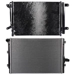 Aluminum Radiator & Ac Condenser Cooling Kit For 2011-2012 Volkswagen Beetle New. Price: $106.98.