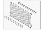 Genuine Volkswagen Radiator 5N0-121-253-N New. Price: $283.53.