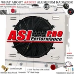 3-ROW 22"W Radiator Shroud Fan Fit 1968-1974 Dodge Mopar Plymouth Small Block New. Price: $229.00.