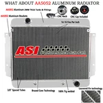 3 Row Radiator For 1969-1970 Chevy Bel Air Impala Caprice 4.1L 5.7L 6.6L V8 New. Price: $159.00.