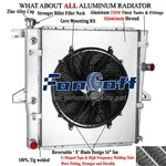 3-ROW Radiator Shroud Fan 98-11 Ford Explorer Ranger/ Mazda B3000 B4000 New. Price: $229.00.