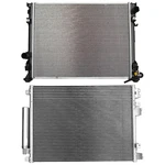 For 05-09 Chrysler 300 06-09 Dodge Charger Radiator & Condenser Cooling Kit New. Price: $125.80.