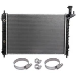 For 08-17 Buick Enclave 09-17 Chevrolet Traverse W/ Oil Hose Clamps Kit Radiator New. Price: $101.14.