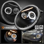 Black Fits 1998-2005 Vw Volkswagen Beetle Halo Projector Headlights Left+right New. Price: $198.38.