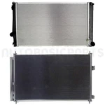 Aluminum Radiator & Ac Condenser Cooling Kit For 2006-2011 2012 Toyota RAV4 3.5L New. Price: $113.98.
