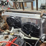 Asi 3 Row Aluminum Radiator+shroud Fan For 1967-72 Chevy C/k Series Pickup Truck New. Price: $209.00.