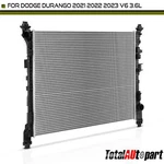 Aluminium Engine Cooling Radiator For Dodge Durango 2021-2026 All Wheel Drive New. Price: $171.99.