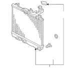Genuine Mitsubishi Advantage Select RADIATOR1.2L MZ691052 New. Price: $128.70.