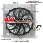 Aluminum Shroud+fan For 47-54 Chevy C/k Series/truck 3100/3600/3800/3900 CC5100 New. Price: $95.99.