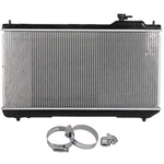 Radiator For 1998-2000 Toyota RAV4 With Universal Oil Hose Clamps Kit New. Price: $63.98.