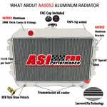 Asi Row Aluminum Radiator For 1970-1973 Datsun 240Z 2.4L 260Z 2.6L L6 Gas New. Price: $259.00.