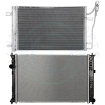 Radiator & Condenser Cooling Kit 2010-2011 Mercury Milan 10-12 Ford Fusion New. Price: $122.71.