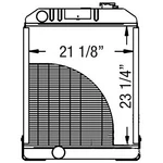 AT169770 Radiator 410B, 410C, 410D, 510B, 510C, 510D, 610B, 610C Fits John Deere New. Price: $962.99.