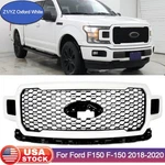 Oxford White Honeycomb Front Radiator Grille Assembly F150 F-150 18-20 New. Price: $265.99.