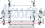 Engine Radiator Nissens 60623 For Bmw 7 (G11, G12) 2016-2019 Nuovo. Price: $387.44.