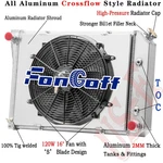 Rows Radiator Shroud+fan For 1973-1974 Chevy Nova/pontiac Ventura/buick Apollo New. Price: $199.00.