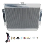 For 63-68 Chevy Impala/ Camino Aluminum Radiator Row +shroud Fan+ Relay Kit New. Price: $195.99.