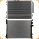 For 2006-09 Chrysler 300/DODGE Charger Aluminum Radiator & Condenser Cooling Kit New. Price: $240.99.