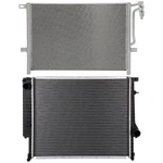 Radiator & Ac Condenser Cooling Kit For 1999 Bmw 323IS 328IS New. Price: $112.99.