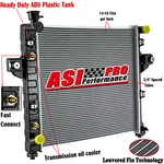 Asi Aluminum Core Radiator For 1999-2004 2000 Jeep Grand Cherokee 4.0L L6 2262 New. Price: $129.00.