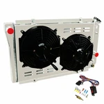 Ecmrad Aluminum Radiator Shroud Fans Combo For 1984-2002 Chevy S10 V8 Swap, 1... New. Price: $423.06.
