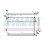 Nissens Radiator 65292 New. Price: $190.72.