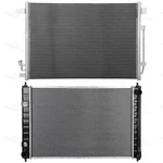 Front Aluminum Radiator & Ac Condenser Cooling Kit For Nissan Quest Murano New. Price: $123.68.