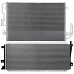 Radiator & Ac Condenser Cooling Kit 08 Ford Escape Mazda Tribute Auto Trans New. Price: $82.58.
