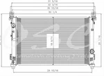 Osc Automotive Radiator 13178 New. Price: $125.98.