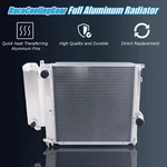 Aluminum Radiator For 1991-1999 Bmw 318IS 318TI Z3 L4 1.8L 1.9L E30 E36 Mt New. Price: $164.99.