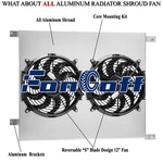 Aluminum Radiator Shroud Fan For 2013-18 2017 16 Ram 2500 3500 4500 Pickup 6.7L. New. Price: $99.00.