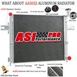 2ROW Aluminum Radiator For 2006-2010 Jeep Commander Grand Cherokee 3.7/4.7L 6.1L New. Price: $179.00.
