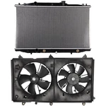 1 X Radiator + Cooling Fan Kit For 2003 2004 2005 2006 2007 Honda Accord New. Price: $127.68.