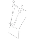 Genuine Volkswagen Center Support 5K0-805-567-A New. Price: $58.47.
