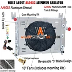Row Radiator+shroud Fan For 2000-2004 Dodge Dakota 2.5 3.7 3.9L 4.7L 5.2L 5.9L New. Price: $359.00.