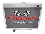 Al Champion 3 Row Radiator Lowhose Driver 24" 1967-1970 Ford Mustang V8 Eng New. Price: $302.62.