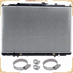 Radiator W/ 4XUNIVERSAL Oil Hose Clamps For 01-02 Acura Mdx 03-04 Honda Pilot V6 New. Price: $73.53.