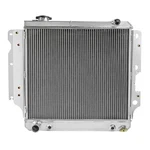 Fits 1987-2006 Wrangler Tj Yj 2.4L 4.2L Aluminum Performance 3 Core Row Radiator New. Price: $149.99.