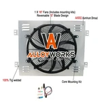 Aluminum Radiator Shroud + 16" Fan For 1960-1962 Chevy Apache Gmc Pickup Truck. New. Price: $84.95.