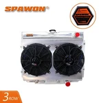 3 Row Spawon Radiator+fan Shroud Ford Mustang Mercury Cougar 1967-1970 V8 New. Price: $999.00.
